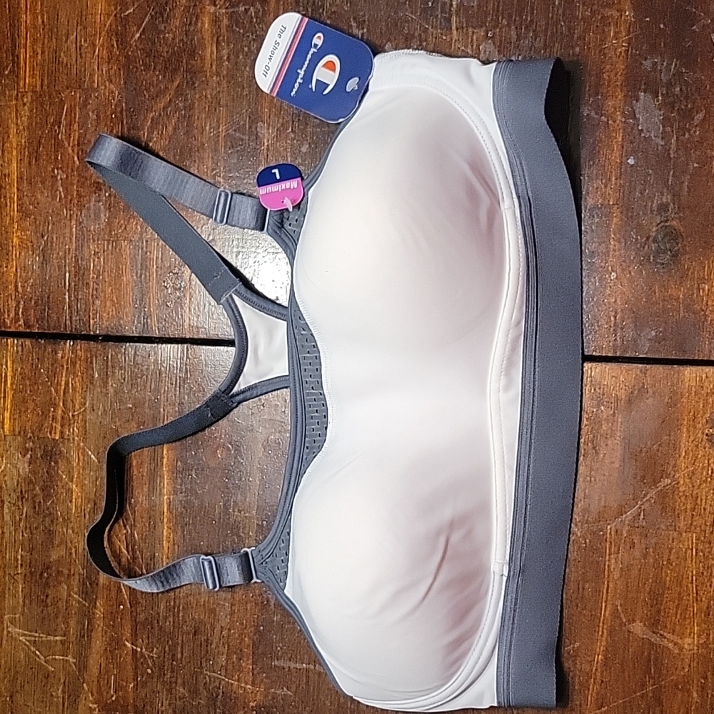 NWT Champion max support lined sports bra